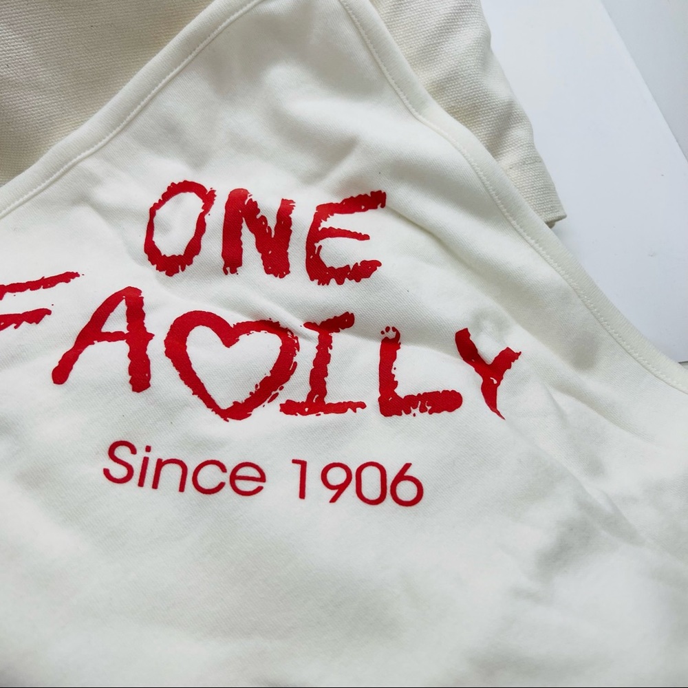 NWT One Family Blanket 100% Softest Cotton and Mini Tote Bag Gift Set
